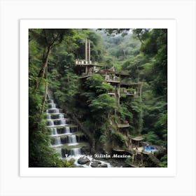 Las Pozas Xilitla Mexico 1 Art Print