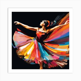 Ballerina 2 Art Print