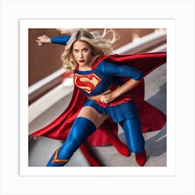 Supergirl 6 Art Print