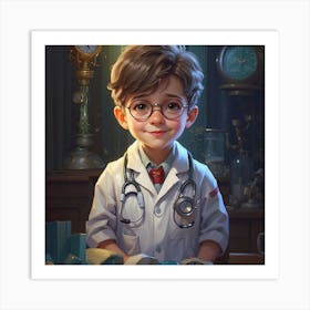 Doctor Doctor Art Print