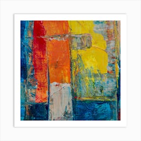 Abstract Painting 1 Art Print