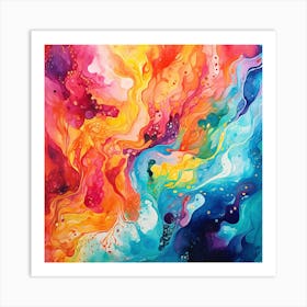 Abstract Painting 30 Art Print