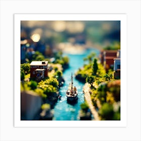 Miniature City Art Print