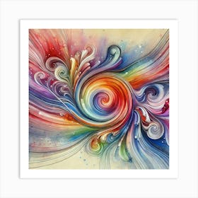 Abstract Painting 2 Art Print