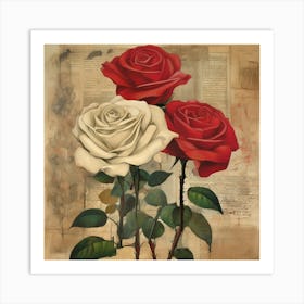 Roses 8 Art Print