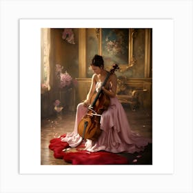 Cello Art Print