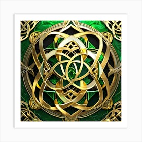 Celtic Knot Design Art Print