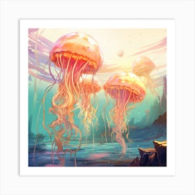 Jellyfish 3 Art Print