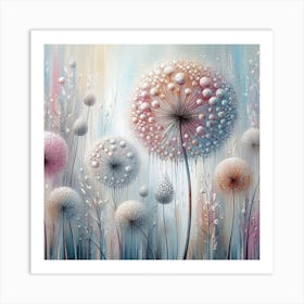 Allium 2 Art Print