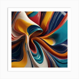 Abstract Painting 5 Art Print