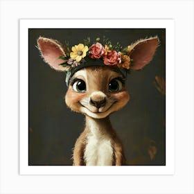 Cute Fawn Poster