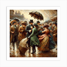 Rainy Day Art Print Art Print