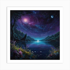 Starry Night 35 Art Print