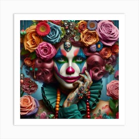 Clown 4 Art Print