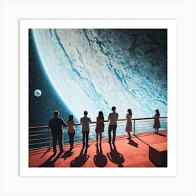 Spaceship Art Print