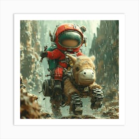 Nasa Astronaut Art Print