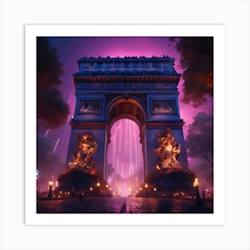 Arc De Triomphe Art Print