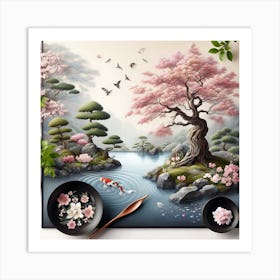 Japanese Painting Art Print