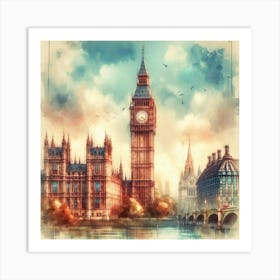 Big Ben In London Art Print