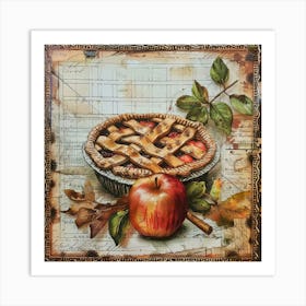 Apple Pie 1 Art Print