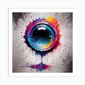 Eye Canvas Print Art Print