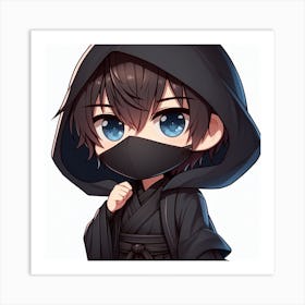 Chibi anime character 2 Art Print