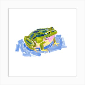 American Bullfrog 07 Art Print