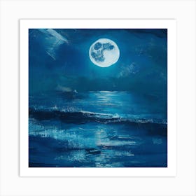 Fleeting Moonlight Art Print