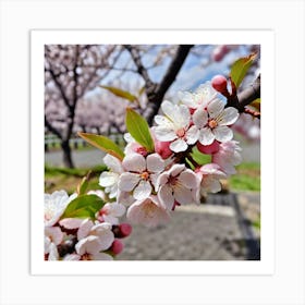 Cherry Blossoms 17 Art Print