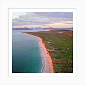 West Beach, Scotland Art Print