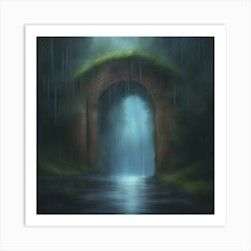 Archway portal Art Print