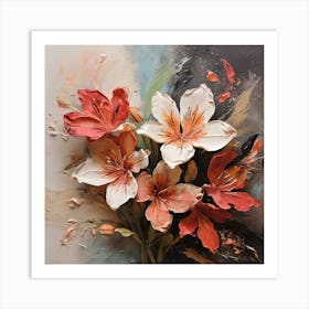 Alstroemeria 2 Art Print