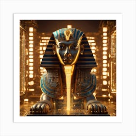 Egyptian Sphinx 5 Art Print