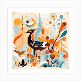 Bird On A Branch 2 Art Print