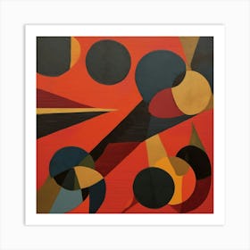 Tate Modern, abstract art 1 Art Print