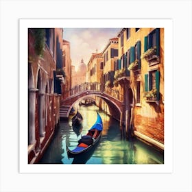 Venice Canal Art Print