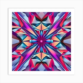 Abstract Fractal Pattern 1 Art Print