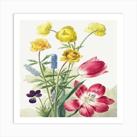 Flowers In A Vase Art Print