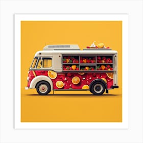 Food Truck Art Print