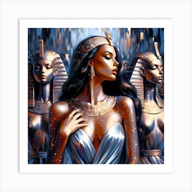 Cleopatra Portrait Artwork 212 Art Print