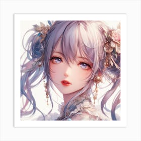 Anime Girl (59) Art Print