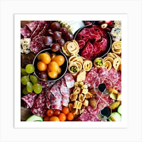 Charcuterie 2 Art Print