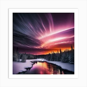 Aurora Borealis 117 Art Print