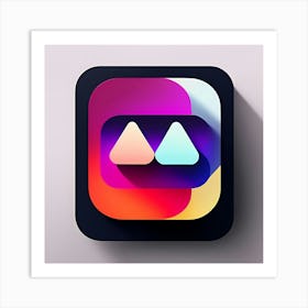 Instagram Icon Art Print