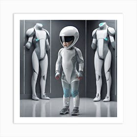 Futuristic Child Art Print