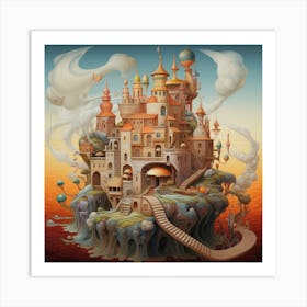 Fairytale Castle Art Print