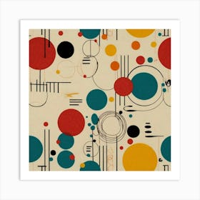 Abstract Circles 24 Art Print