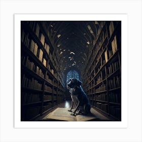 Harry Potter'S Library Art Print