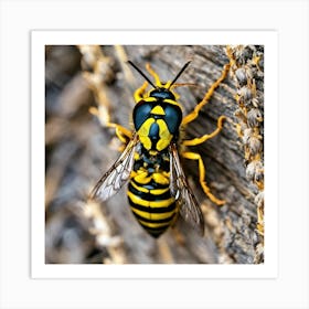 Wasp photo 3 Art Print