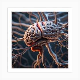 Brain 7 Art Print